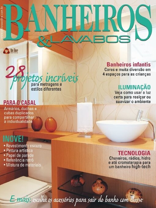 Title details for Banheiros e Lavabos by Online Editora - Available